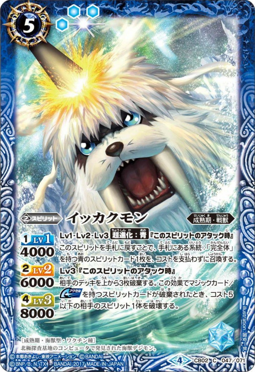 種類:Spirit/顏色:藍/插圖:国安一気