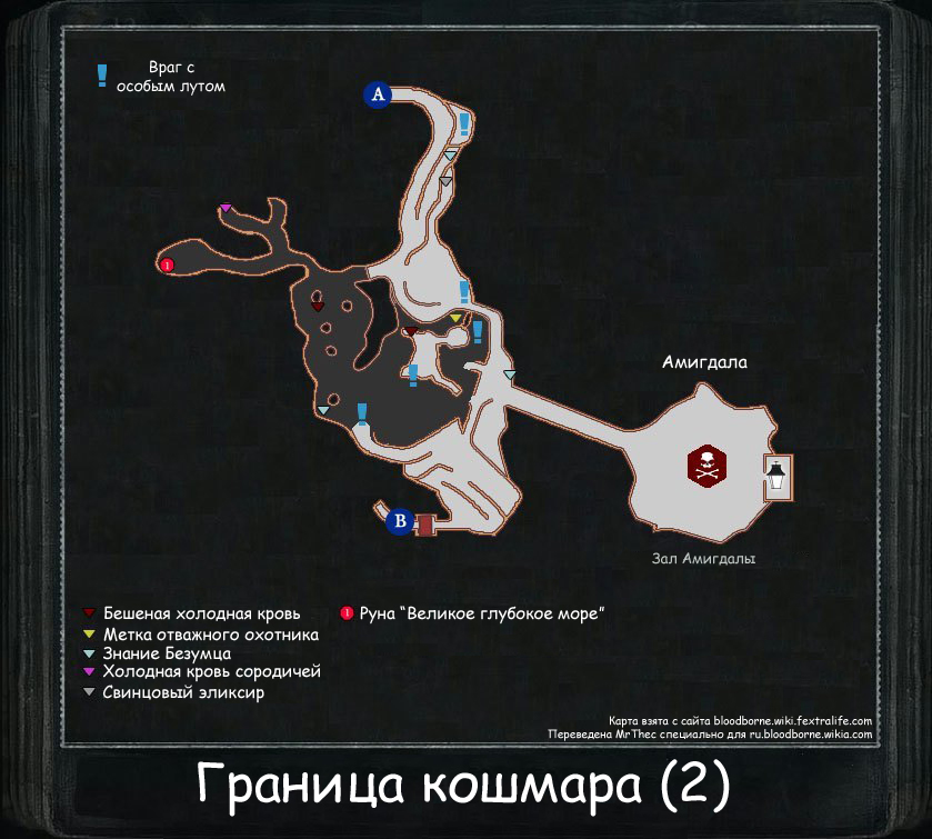 Bloodborne Карта