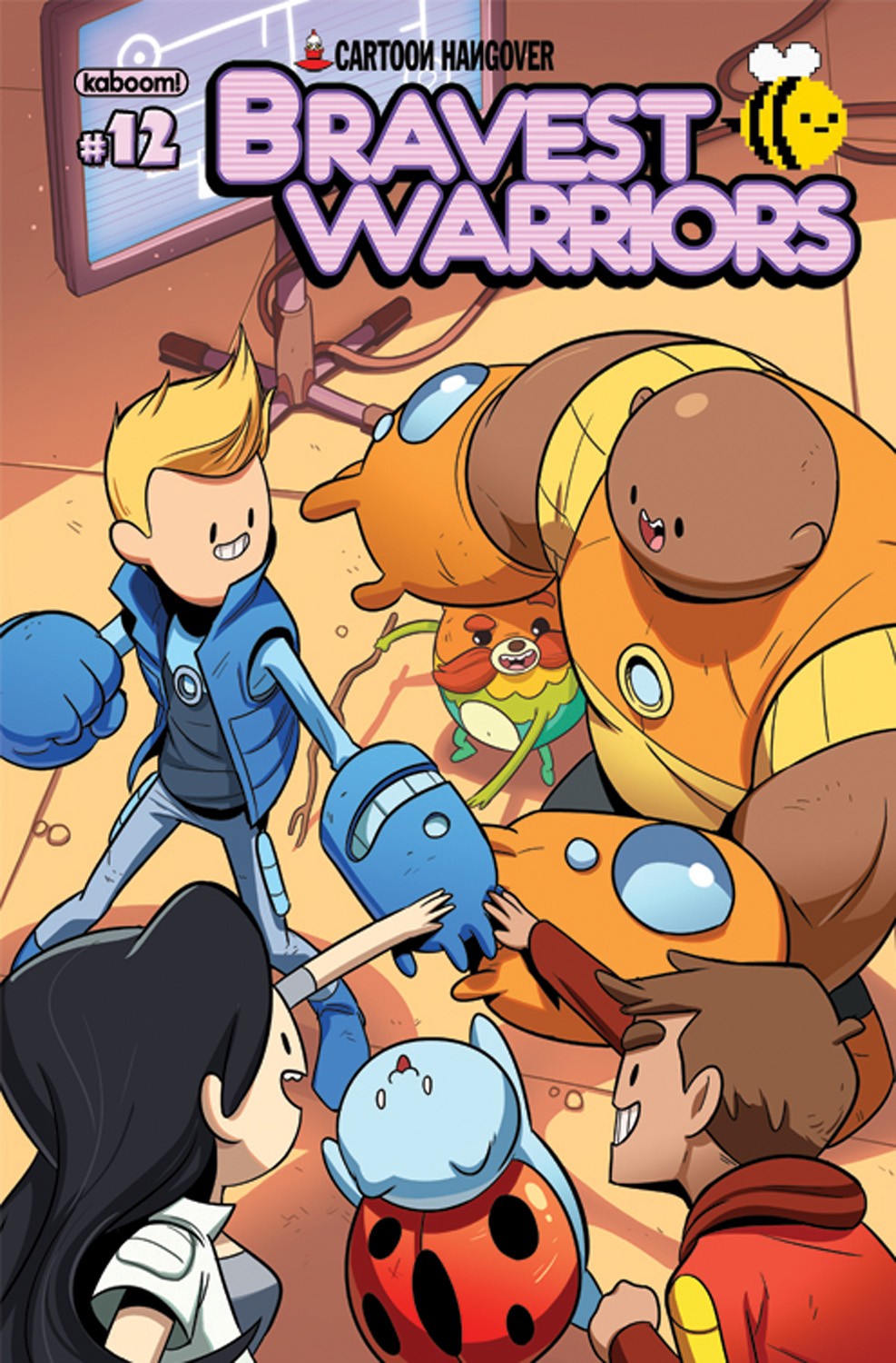 issue    the bravest warriors are trying to go to sleep but