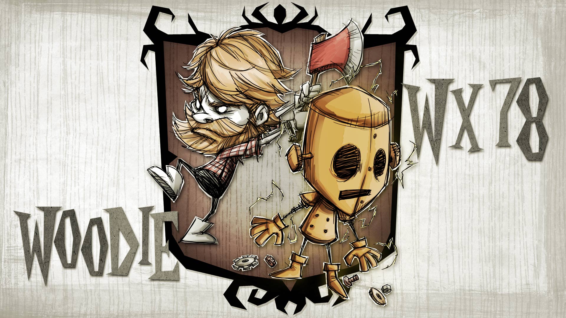 Don,t Starve Woodie Art