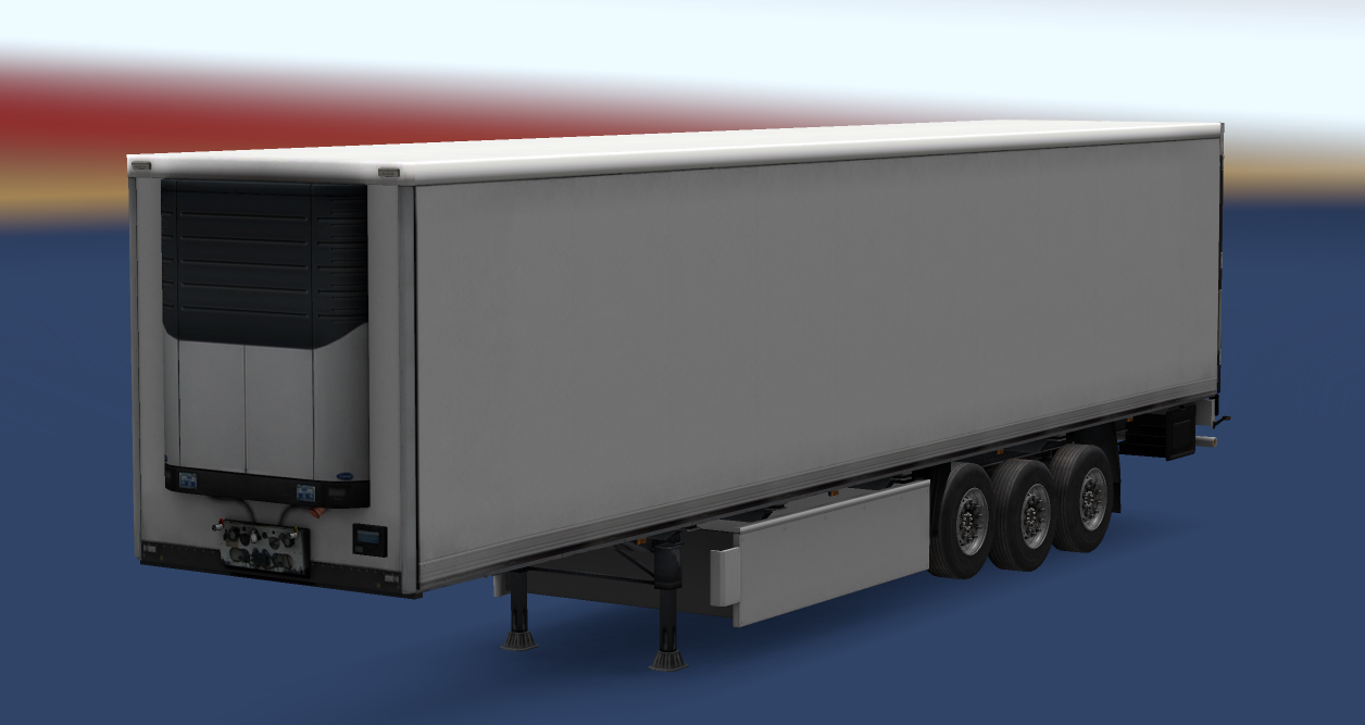 refrigerated truck,FireTruck refrigerated trailer (krone coolliner)
