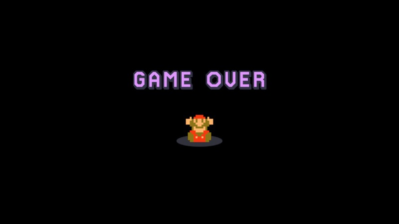 mariomaker gameover