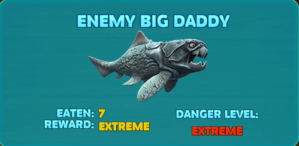 enemy big daddy | hungry shark wiki | fandom