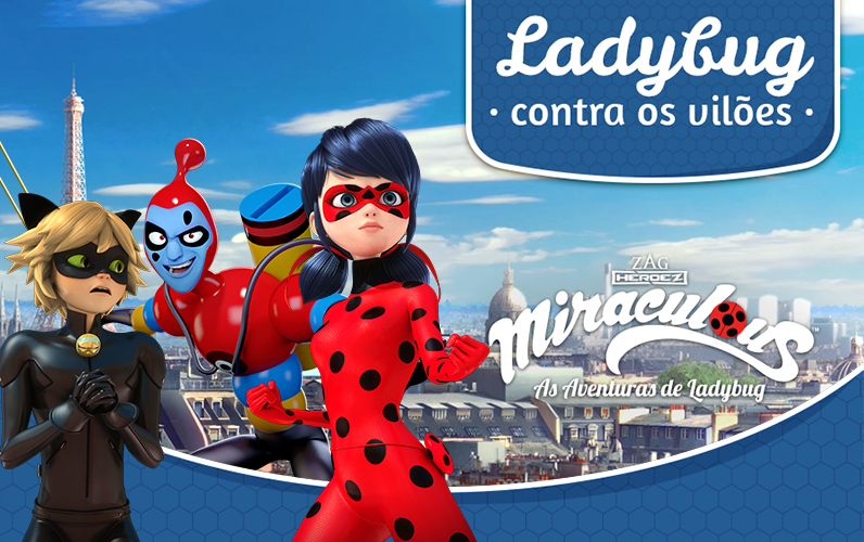 ladybug contra os vil01es