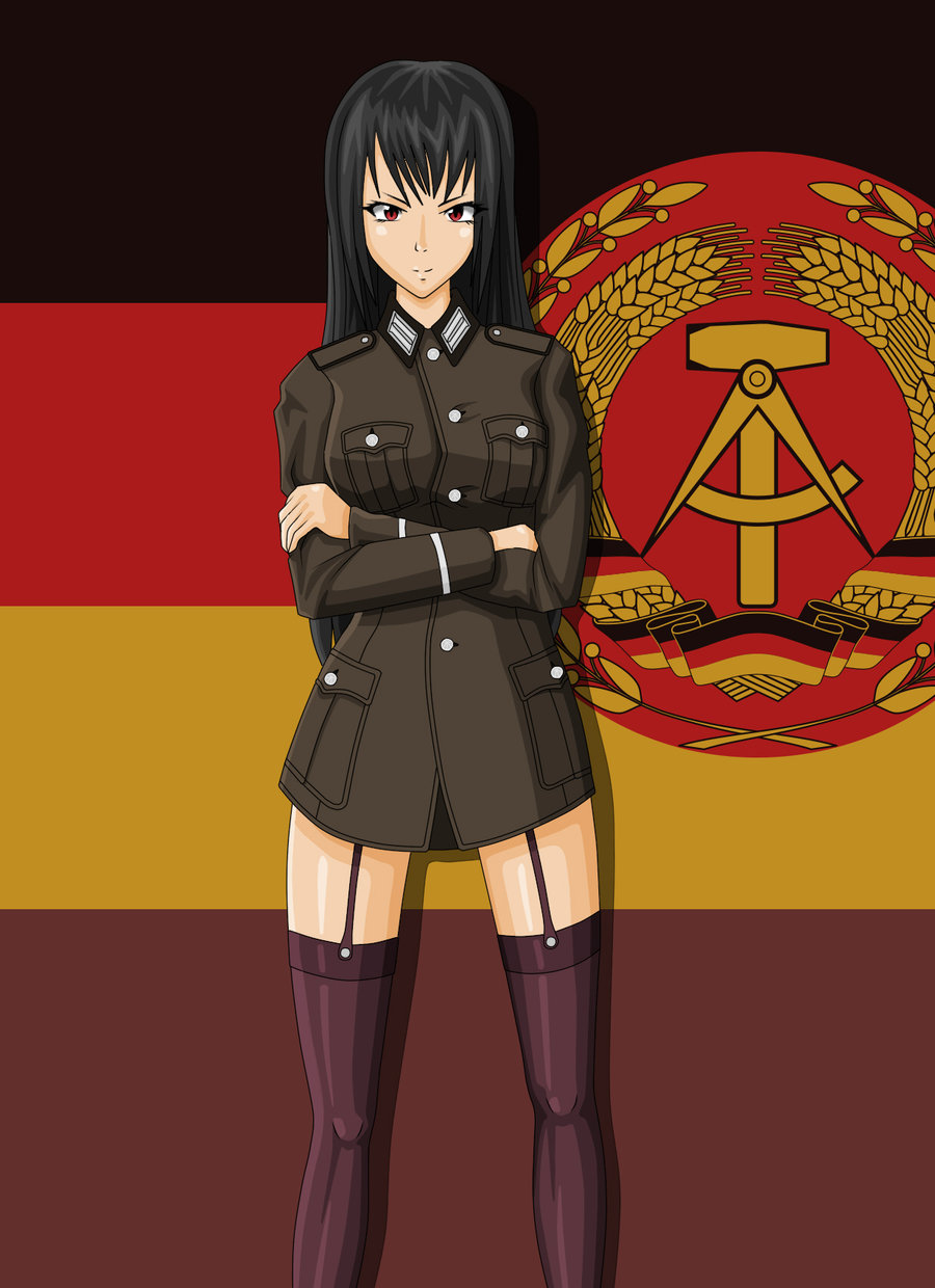 Униформа нна ГДР аниме
