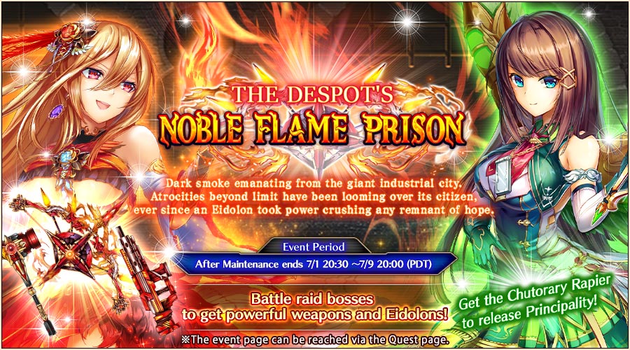 the despot"s noble flame prison
