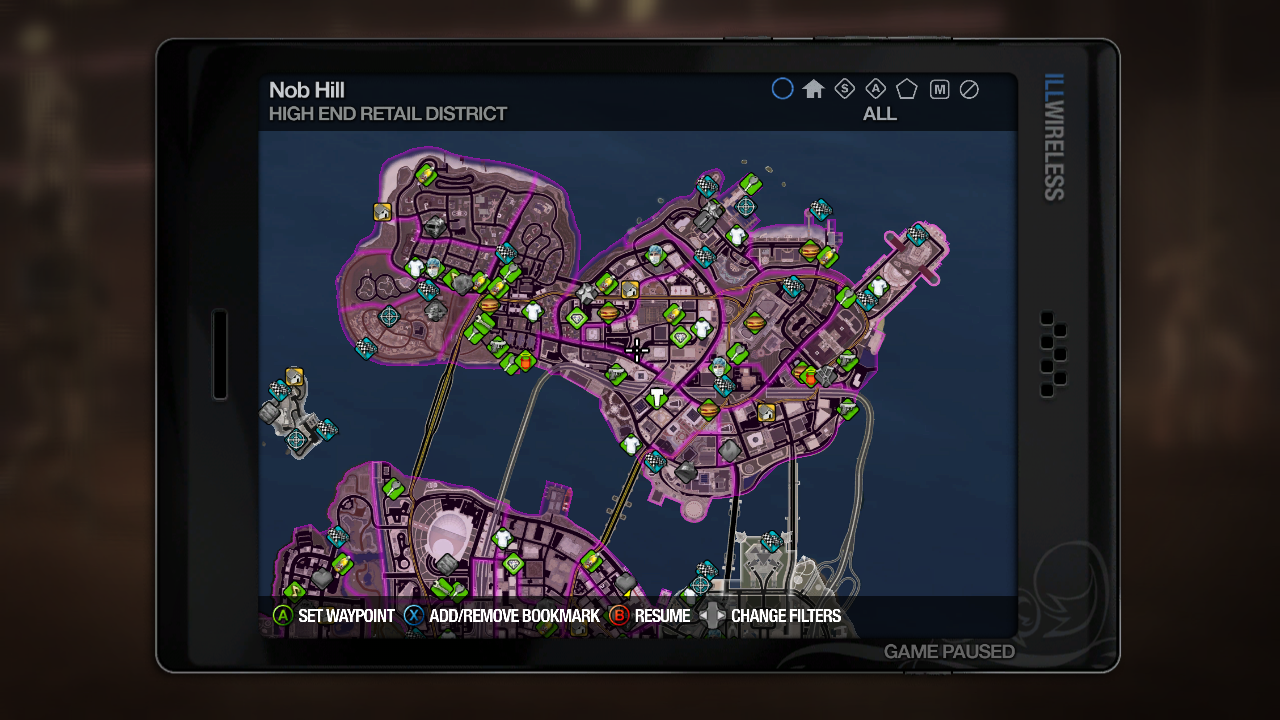 Image Map Interface In Saints Row 2 Png Saints Row Image Map Interface In Saints Row 2 Png Saints Row