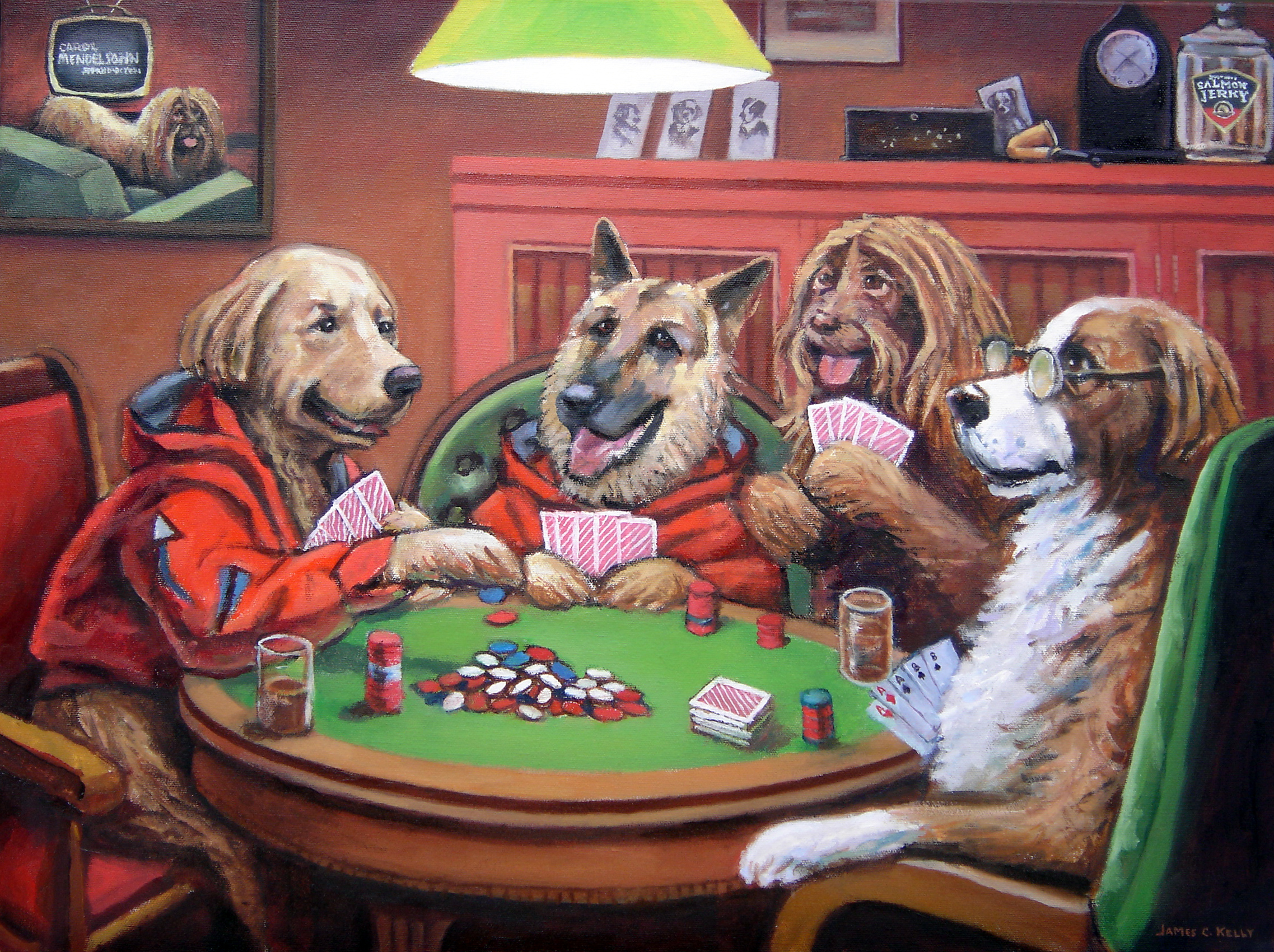 the poker game