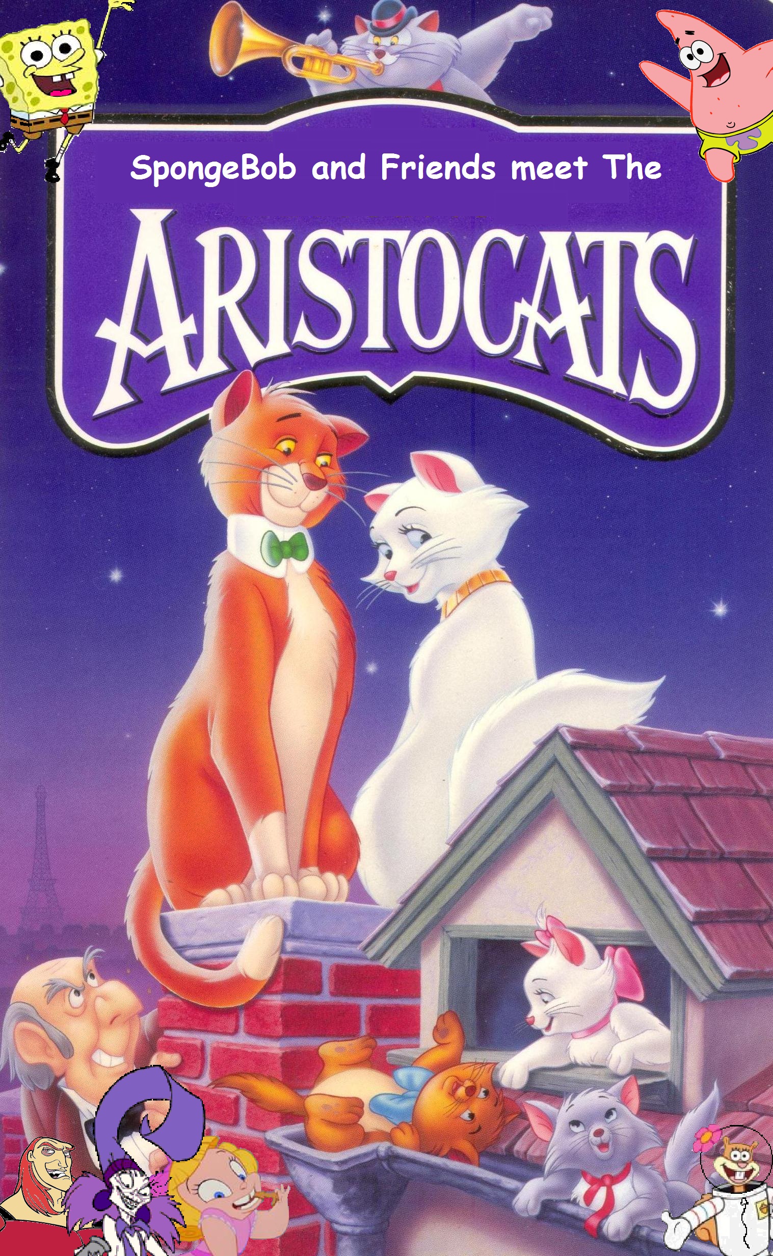 spongebob and friends meet the aristocats