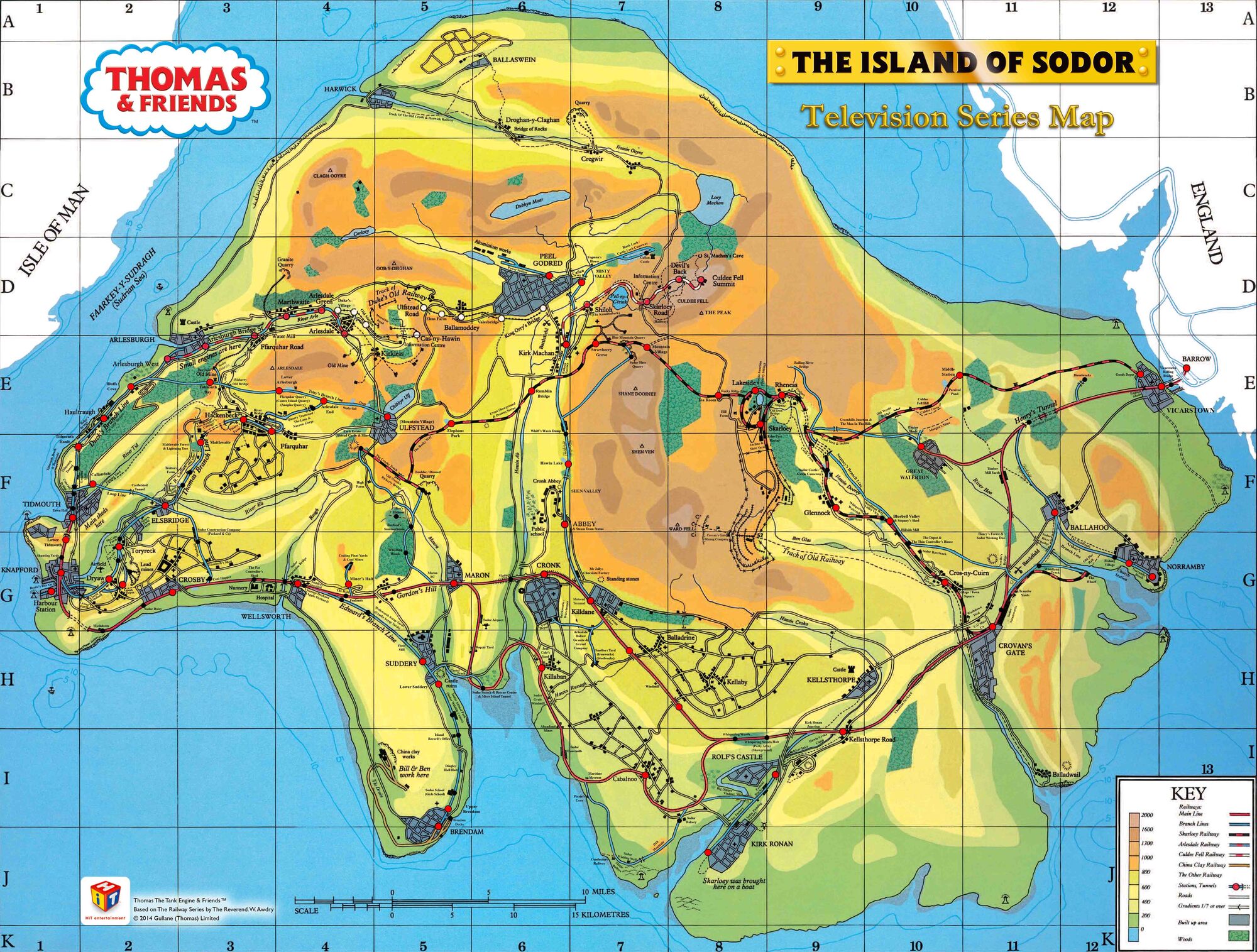 Island Of Sodor Thomas The Tank Engine Wikia Fandom Island Of Sodor Thomas The Tank Engine Wikia Fandom