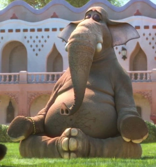 Zootopia Elephant Yoga