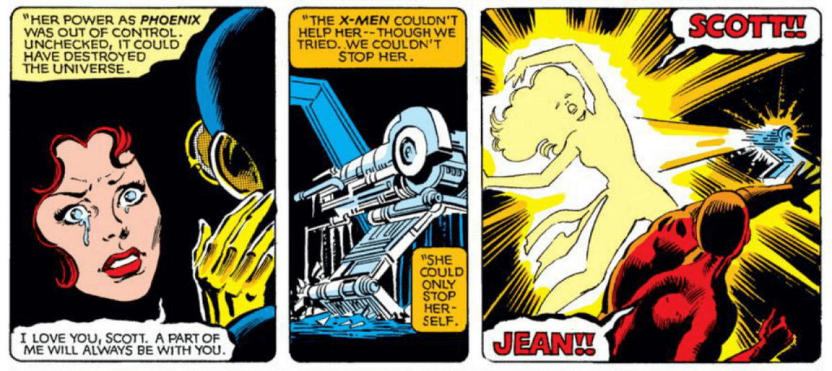 Death in Comics - The Death of Jean Grey