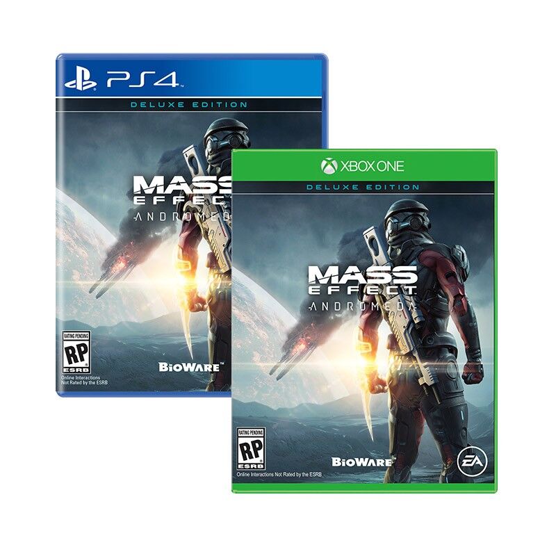 An image of Mass Effect Andromeda Deluxe Edition.