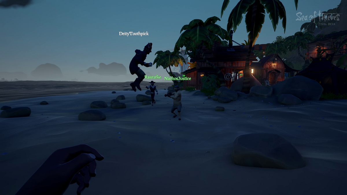 PVP combat in Sea of Thieves