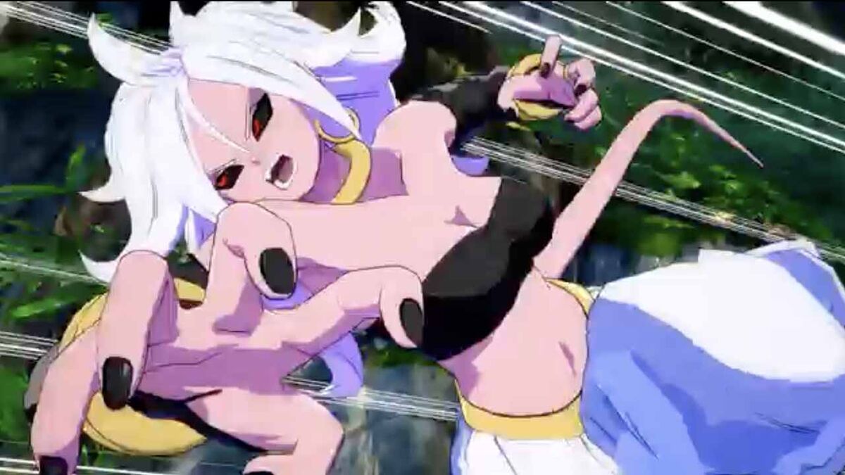 Android 21 super dash Majin