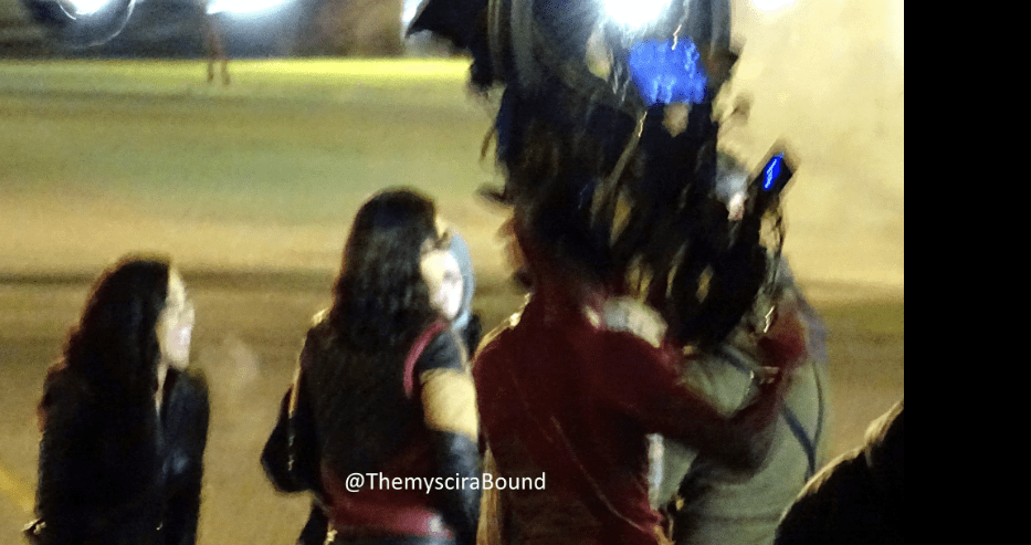 behind the scenes The Flash Jessica Camacho