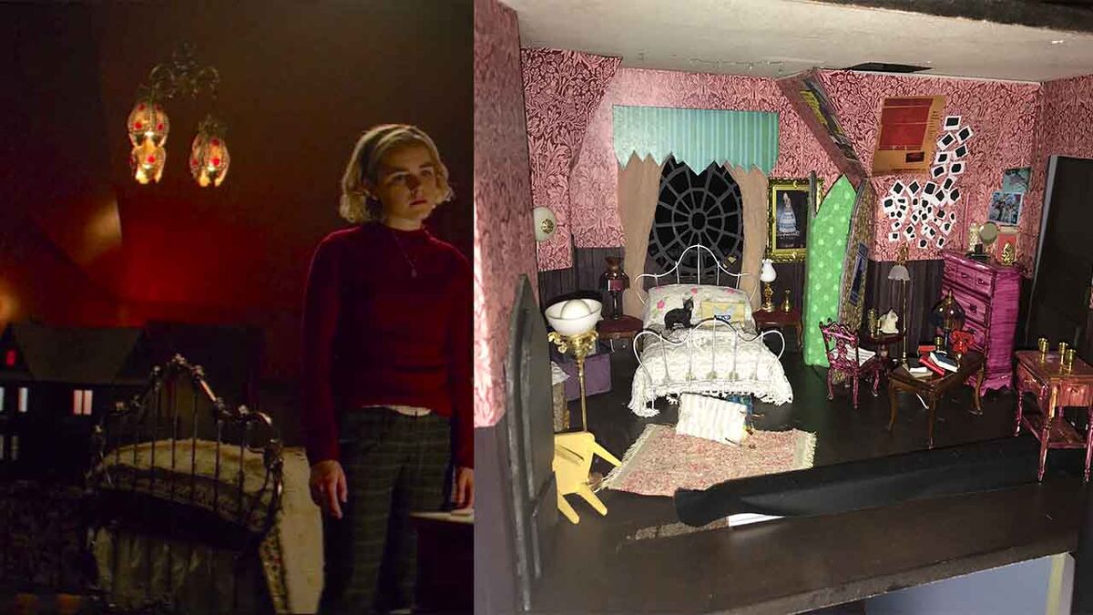 Chilling Adventures of Sabrina dollhouse