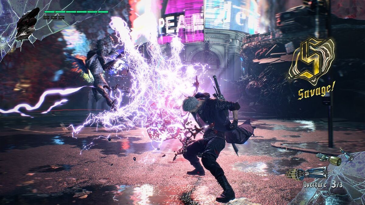 Nero from Devil May Cry 5 using Overture