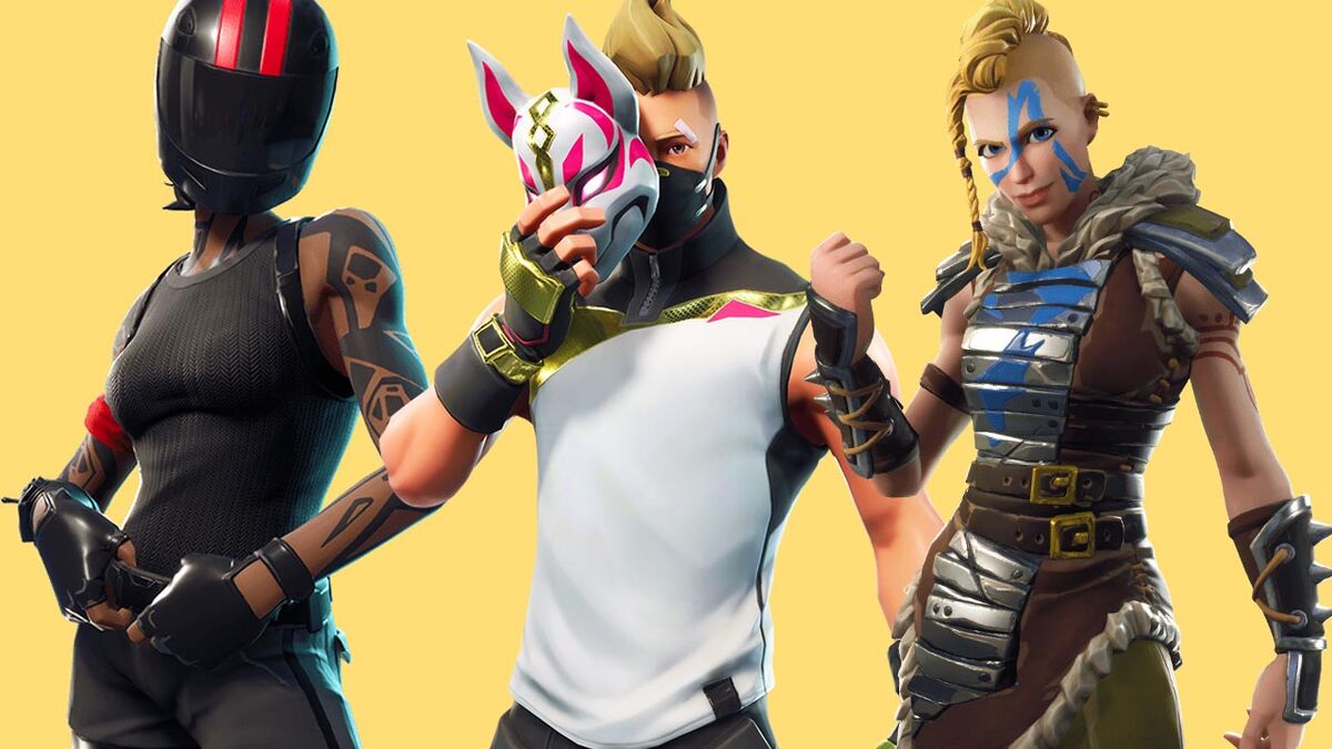 Fortnite Season 5 Battle Pass Redline Drift Huntress skins cosmetics