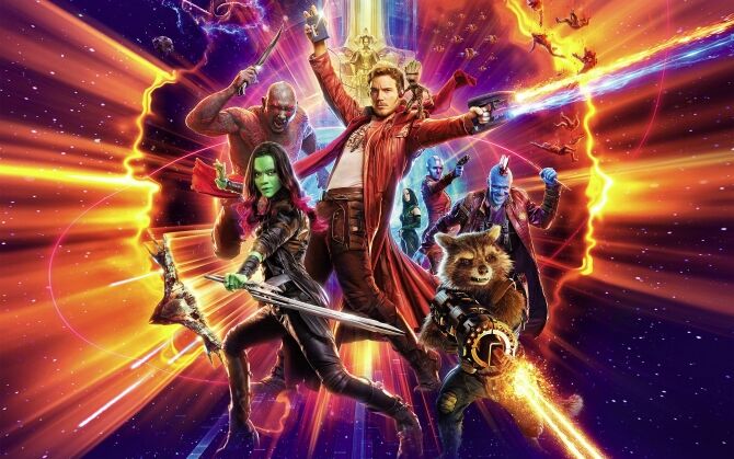 Guardians of the Galaxy Vol 2 image of the whole team