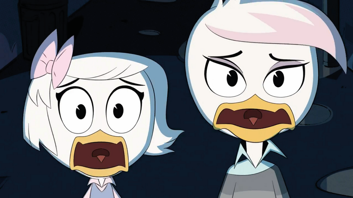 Webby and Lena are shocked