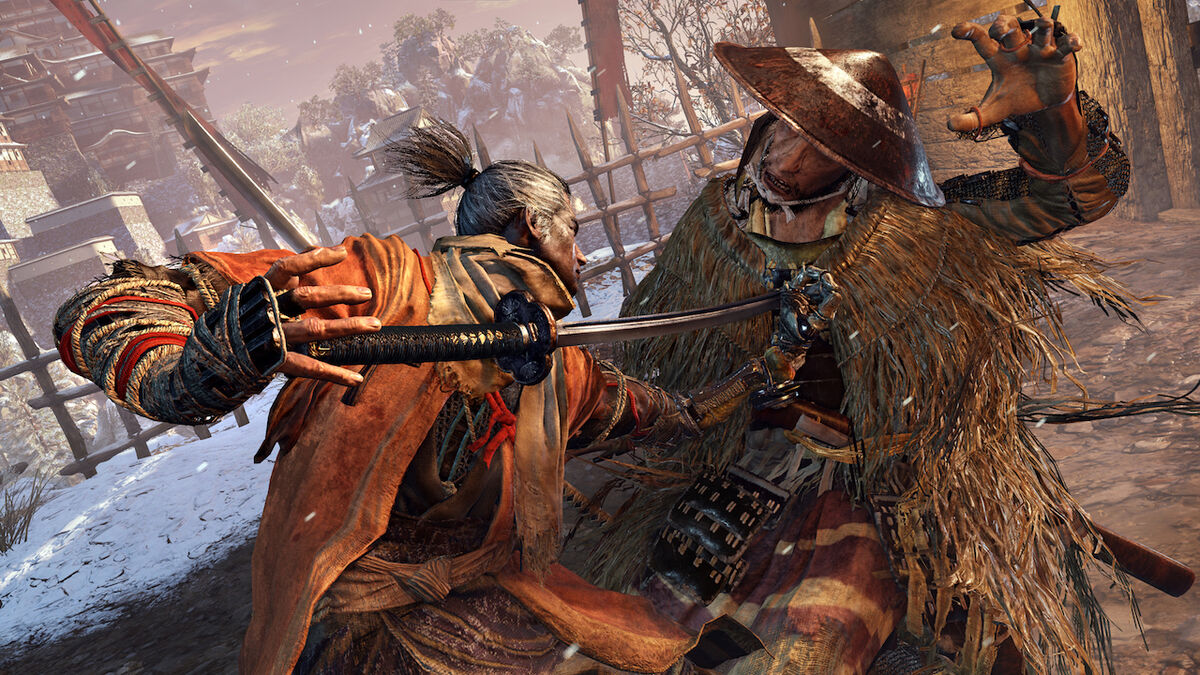 Stab attack from Sekiro: Shadows Die Twice