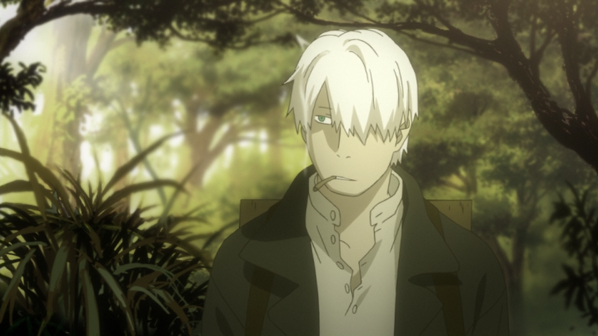 supernatural anime Mushishi