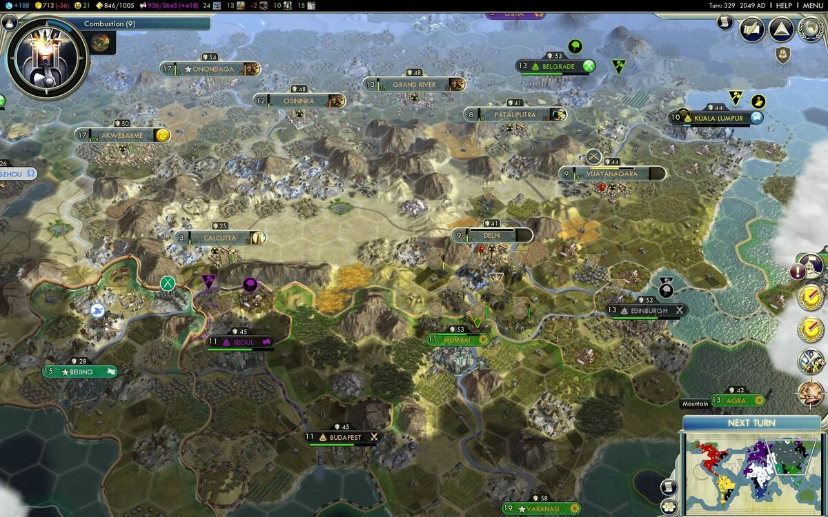Civilization V Map