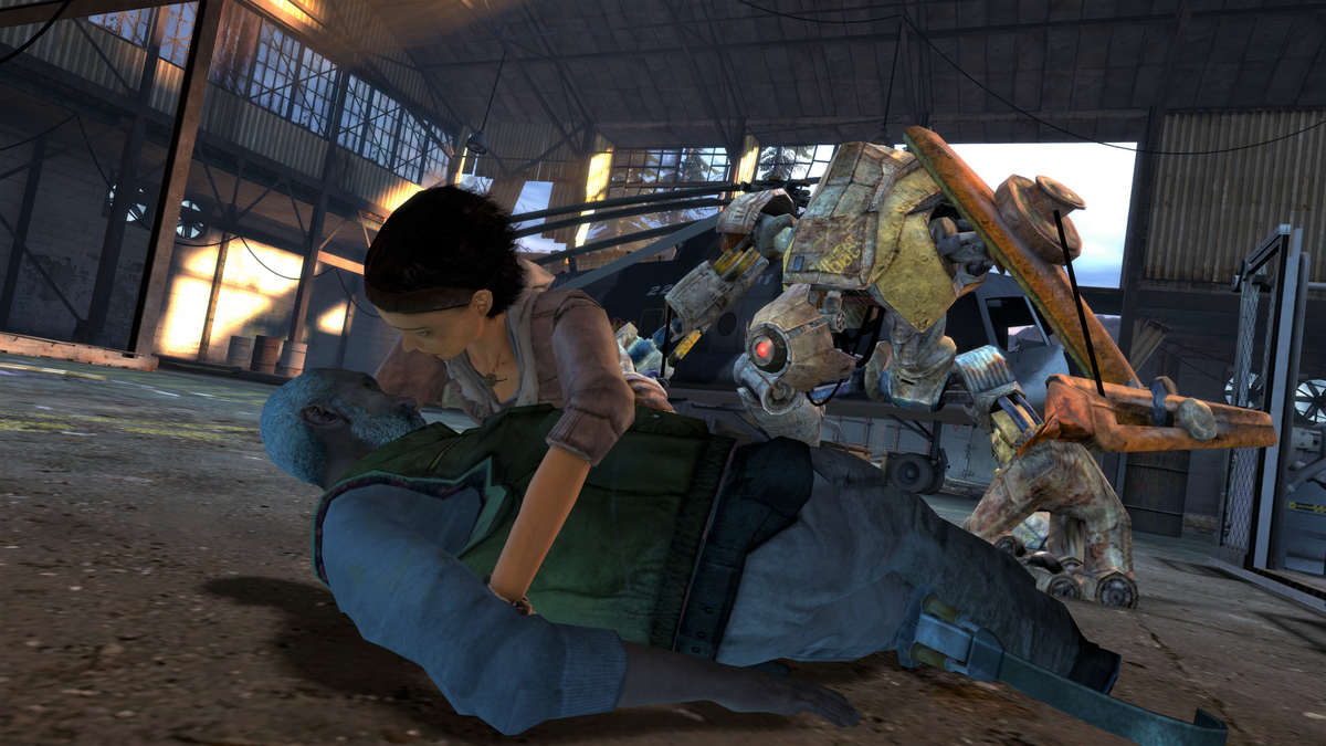 There's a Team Fortress 2 Easter egg in the Half-Life: Alyx trailer