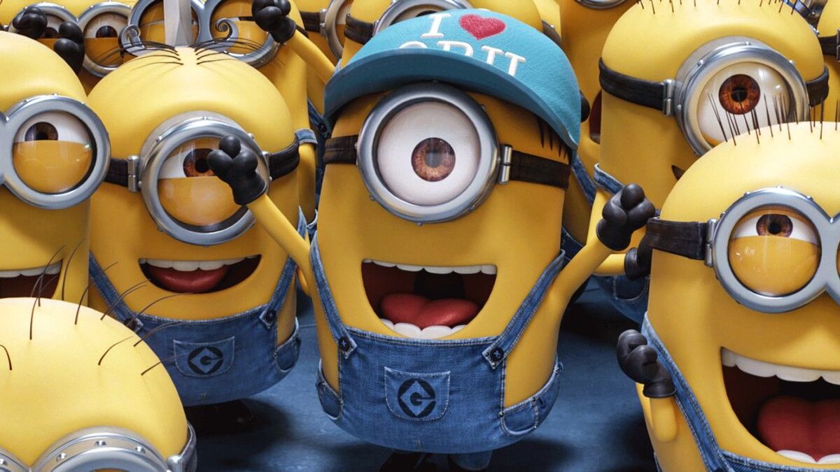 Minnions GIF - Minions Banana Song - Discover & Share GIFs