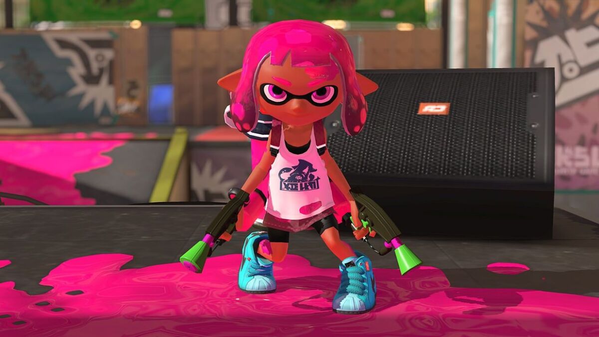 A screenshot of Splatoon 2 for Nintendo Switch.