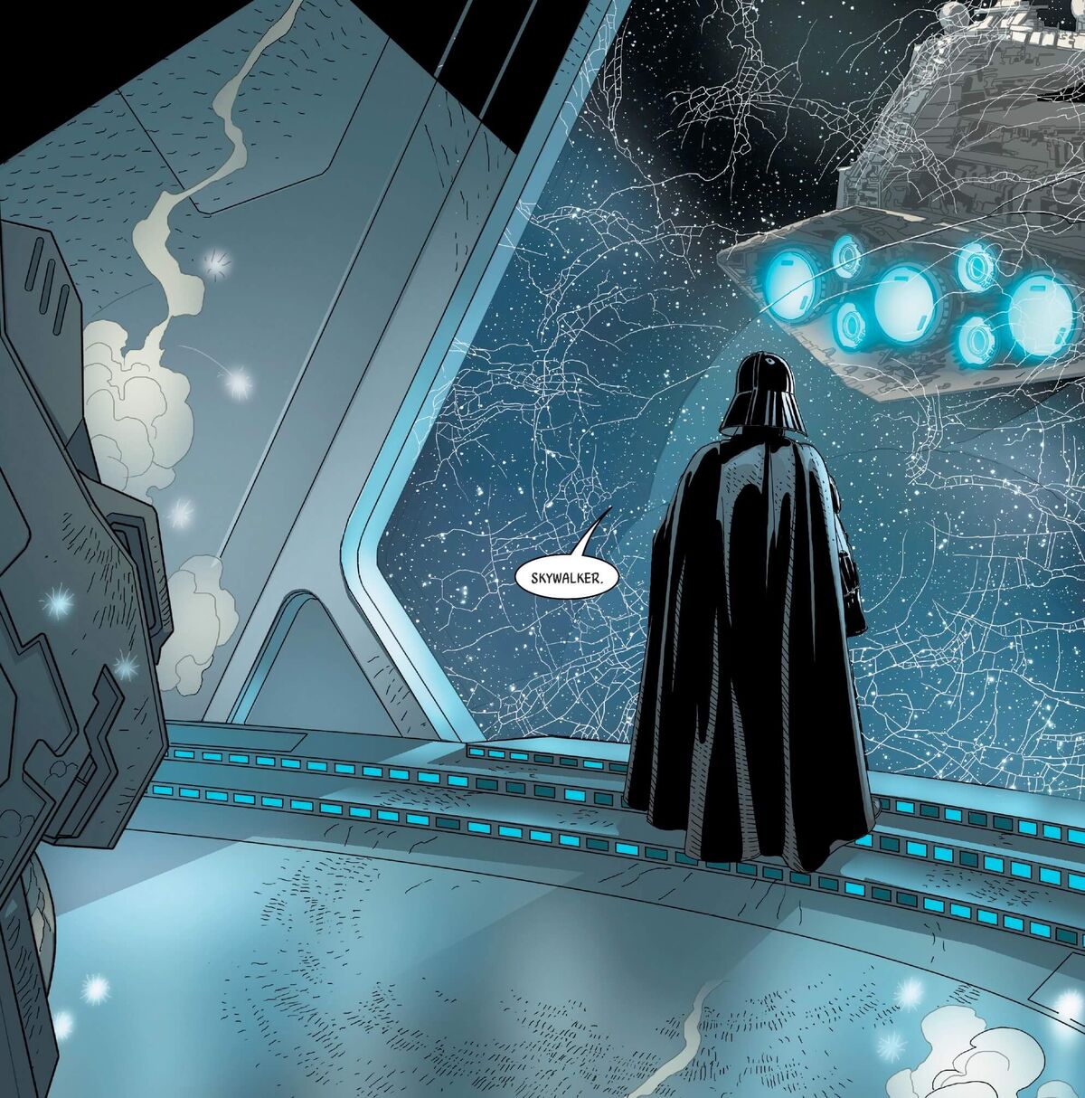 Panel from Darth Vader, Issue 6