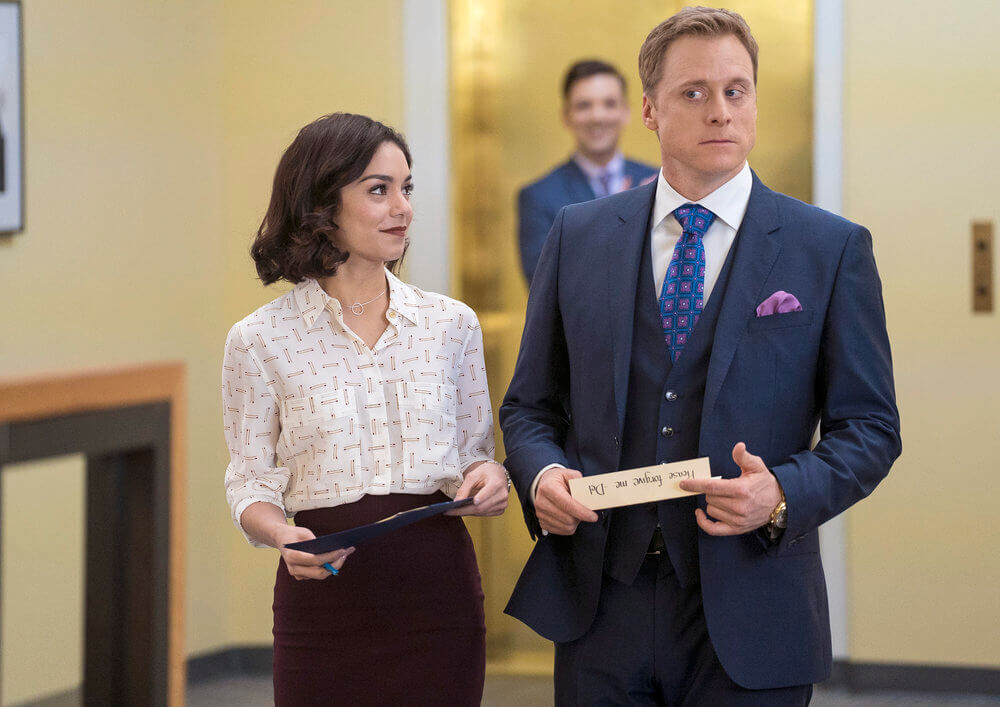 Powerless - Season Pilot hudgens and tudyk