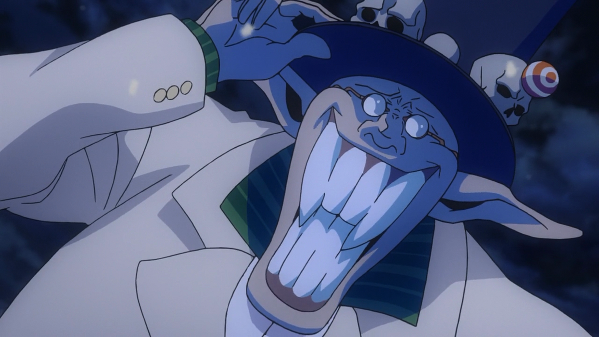 creepy anime smiles The Millennium Earl from D. Gray Man