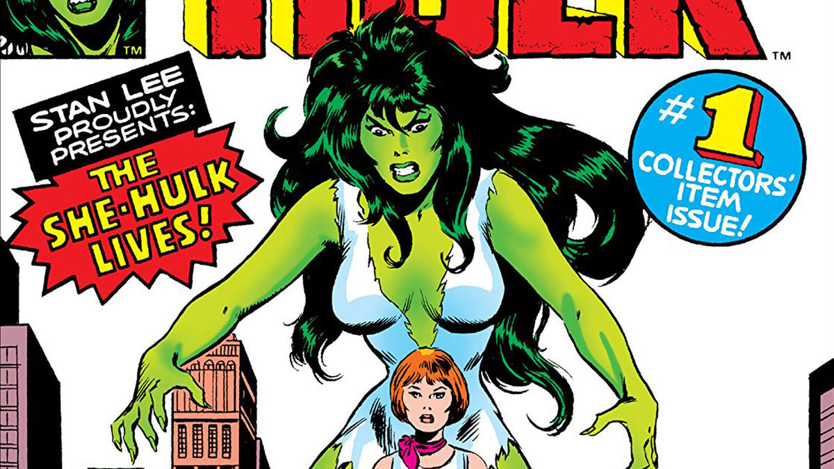 She-Hulk: She-Hulk Split Personality Mural - Officially Licensed