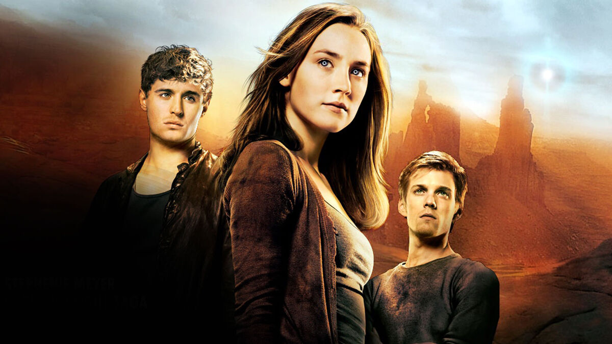 A promotional image from the book-to-movie adaptation of The Host.