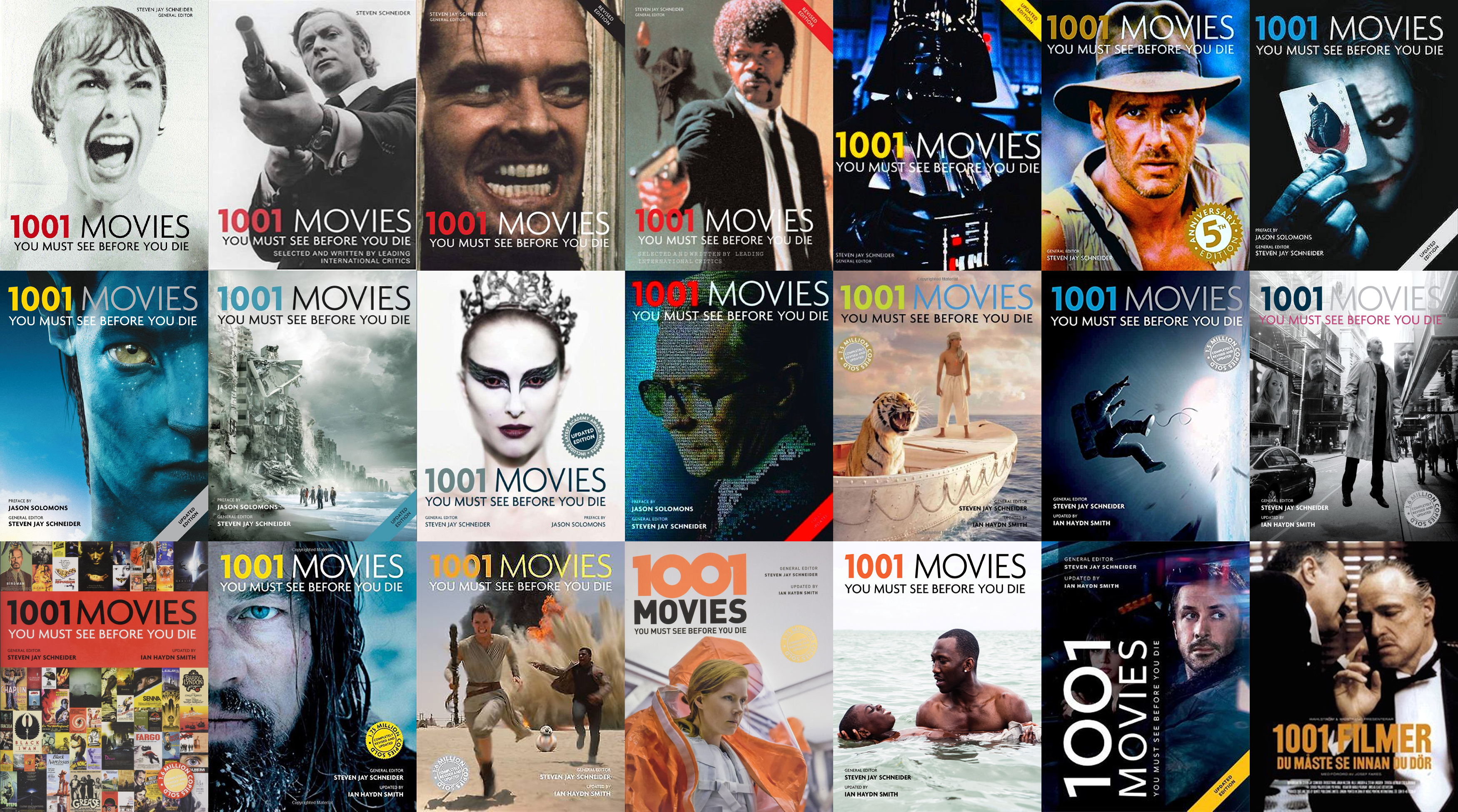 TSPDT - The 1,000 Greatest Films (Starting List Table)