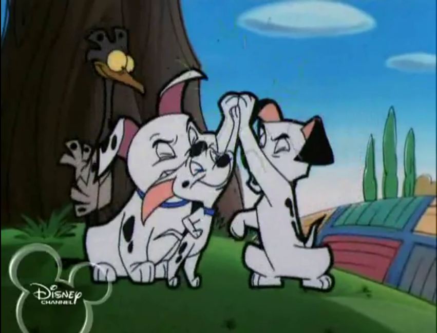 Image - Rolly, Cadpig, and Lucky clap paws.jpg | 101 Dalmatians Wiki ...