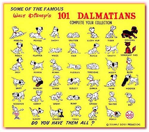 List of 101 Dalmatians: The Puppies | 101 Dalmatians Wiki ...
