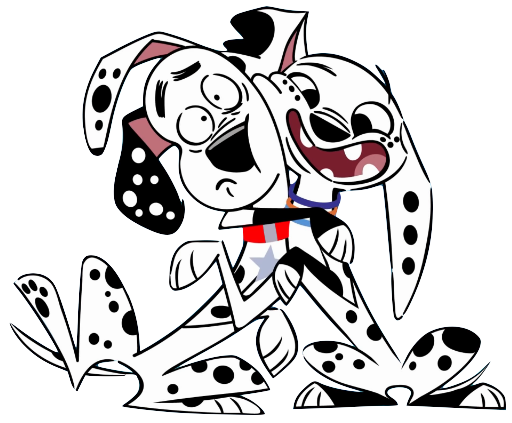 Image - Dolly hugging dylan.png | 101 Dalmatian Street Wiki | FANDOM ...