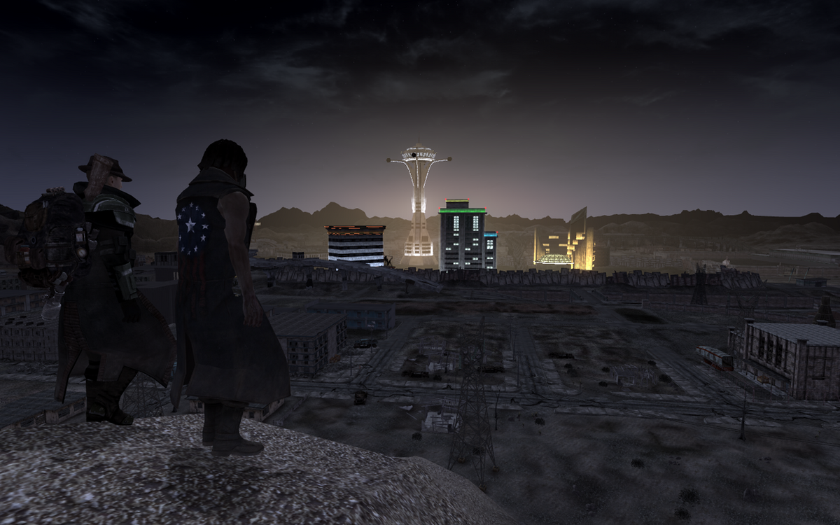 Approach to New Vegas, in Fallout: New Vegas.