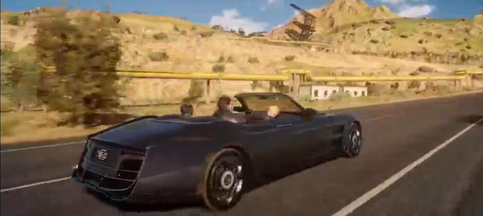 FFXV-Driving