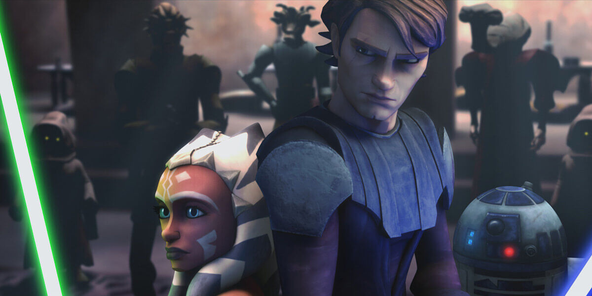 Anakin and Ahsoka