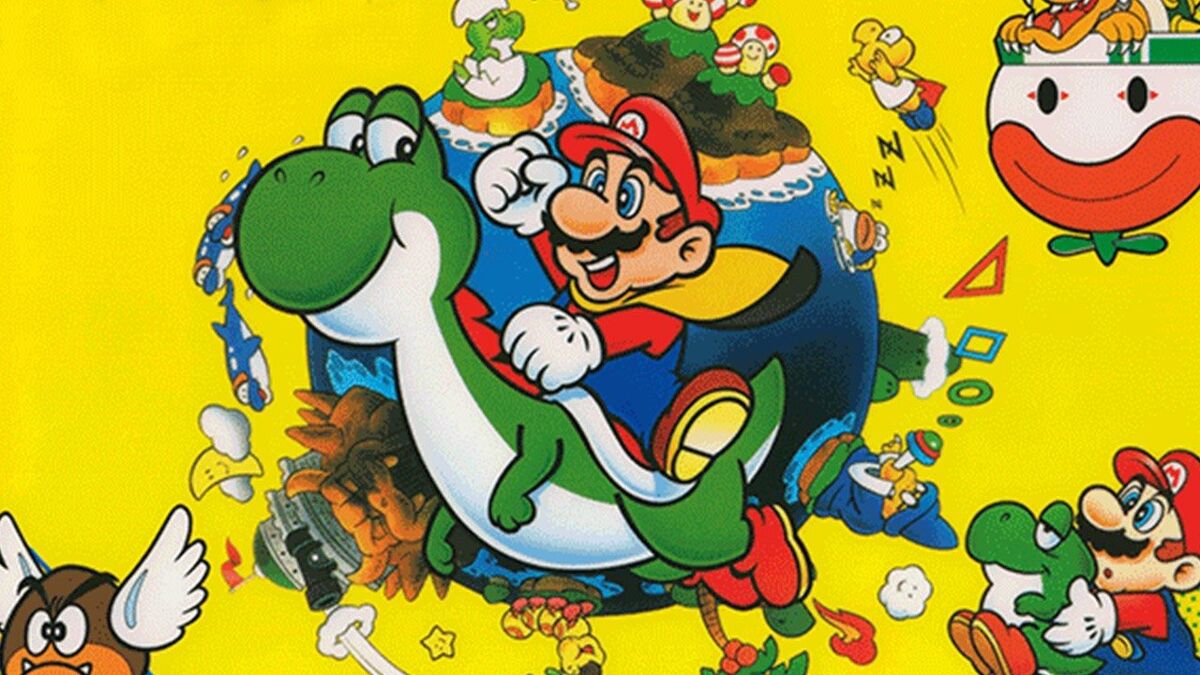 Super Mario World cover art