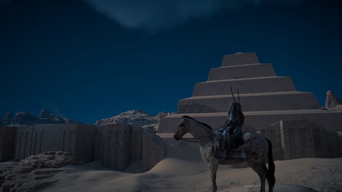 Assassin's Creed Origins pyramids