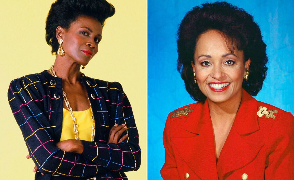 Fresh Prince of Bel-Air Janet Hubert and Daphne Maxwell Reid as Aunt Viv