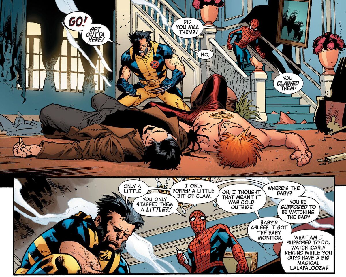 Spider-Man Babysitter New Avengers v2 2