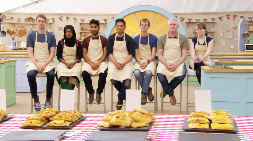 great british baking show flaouna