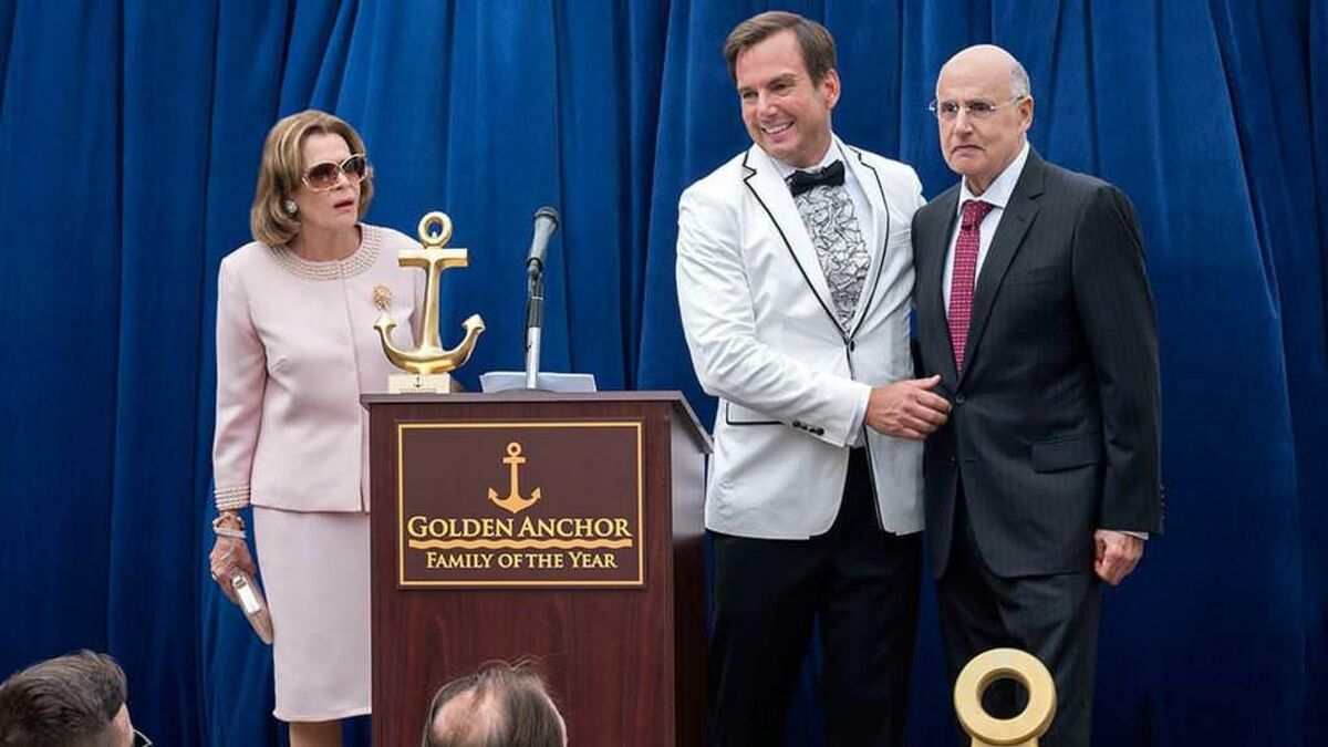 Jessica Walter, Will Arnett, and Jeffrey Tambor in &#039;Arrested Development&#039;