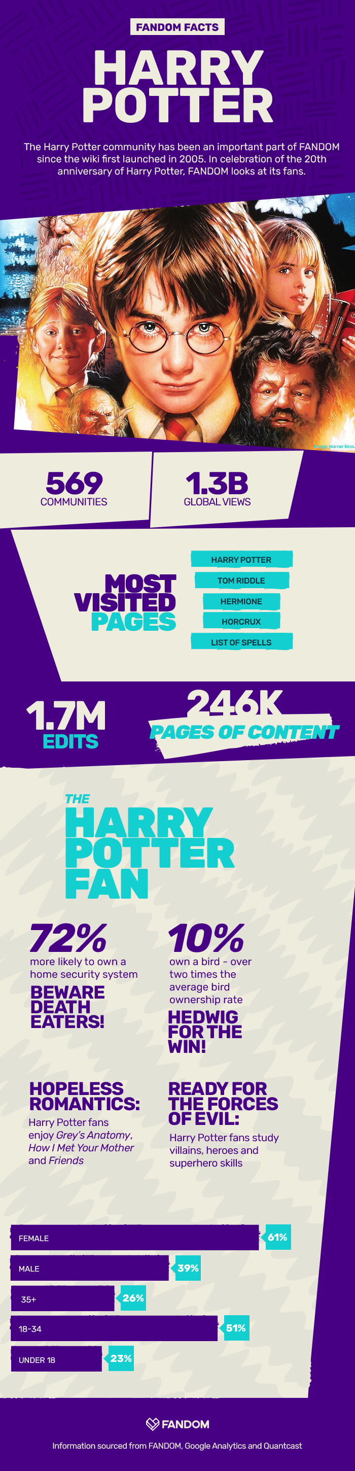 Harry Potter Infographic